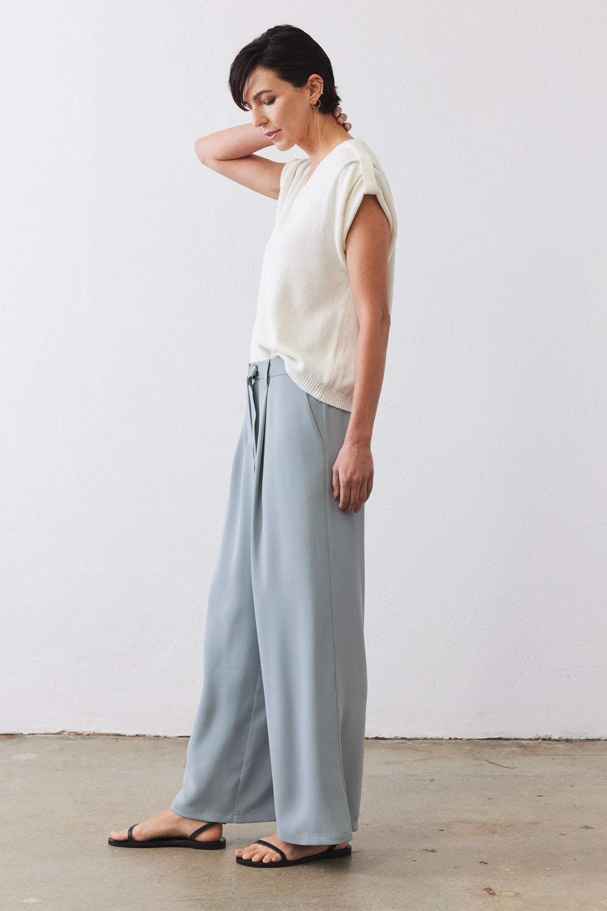 The Editor Wide Leg Trousers