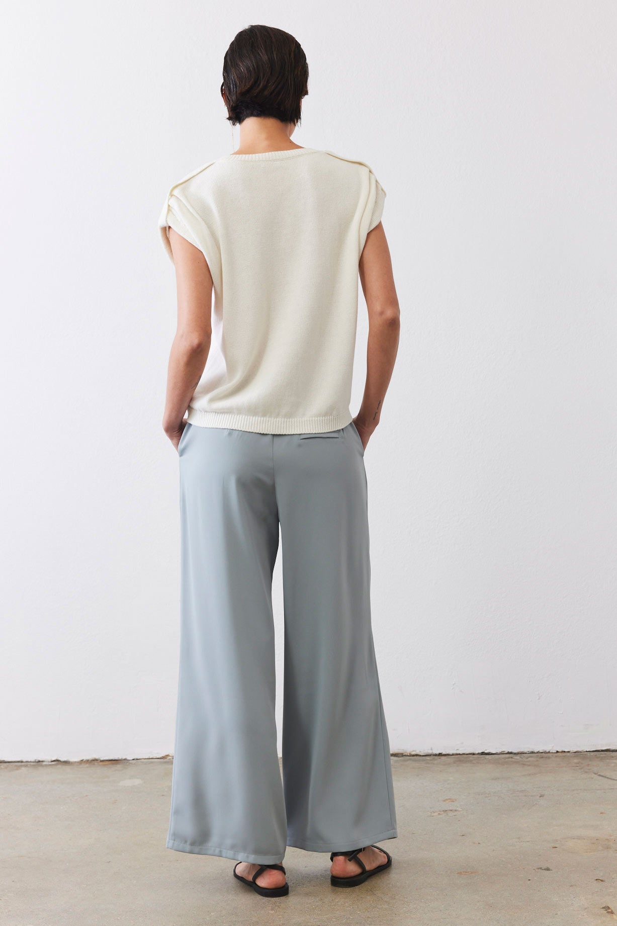 The Editor Wide Leg Trousers