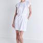 Embroidered Crete Short Dress