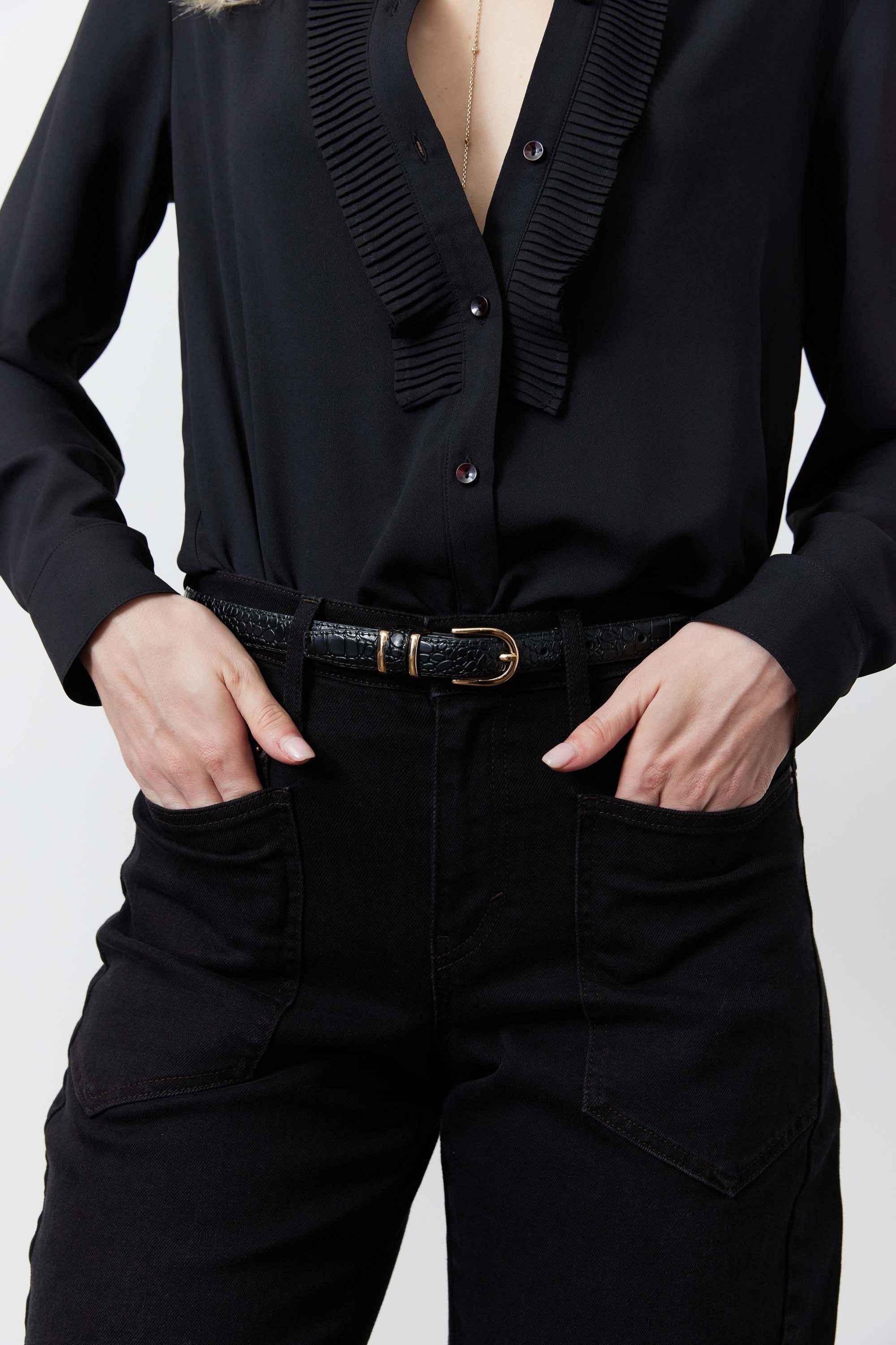 Endless Days Croc Belt | Black – Ruti