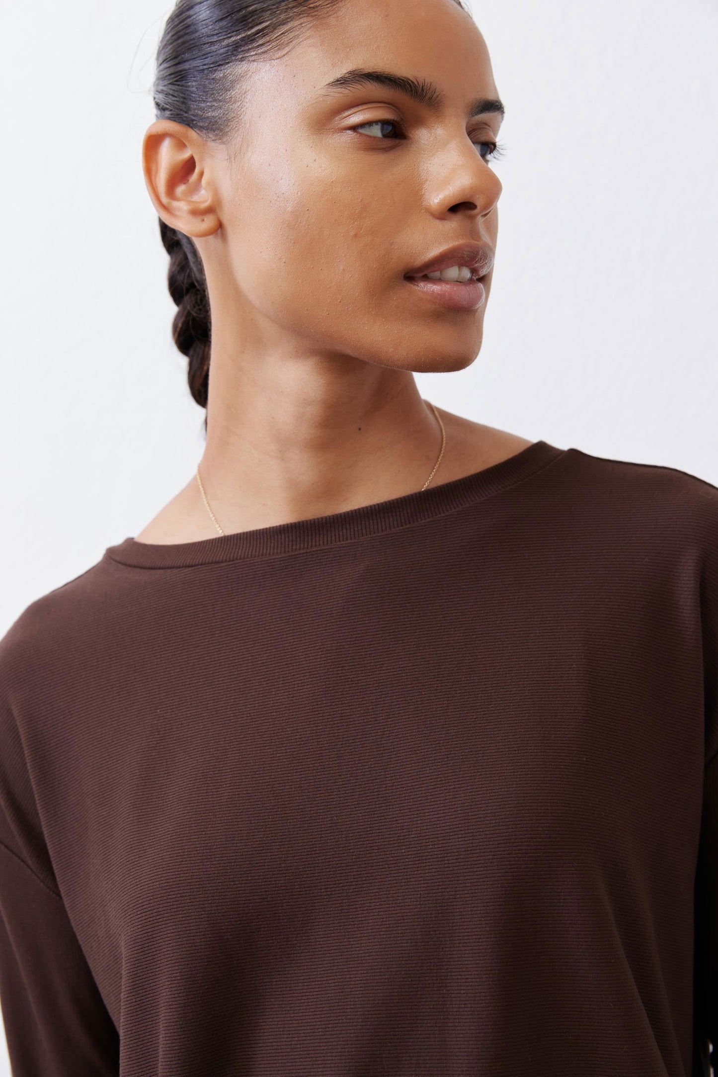 Essential Top With Buttons In The Back