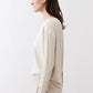 Cloud long-sleeve top with crew neck, side profile