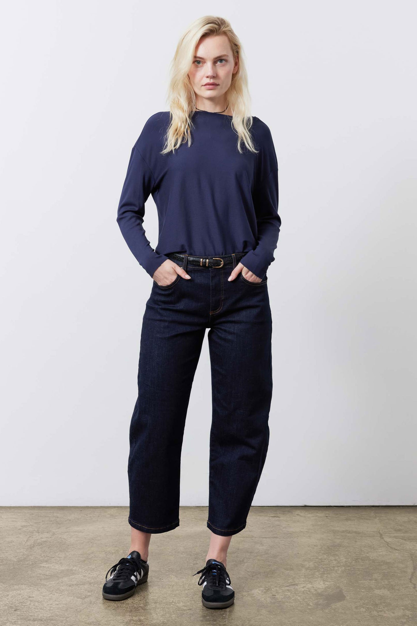 Essential Top With Buttons In The Back