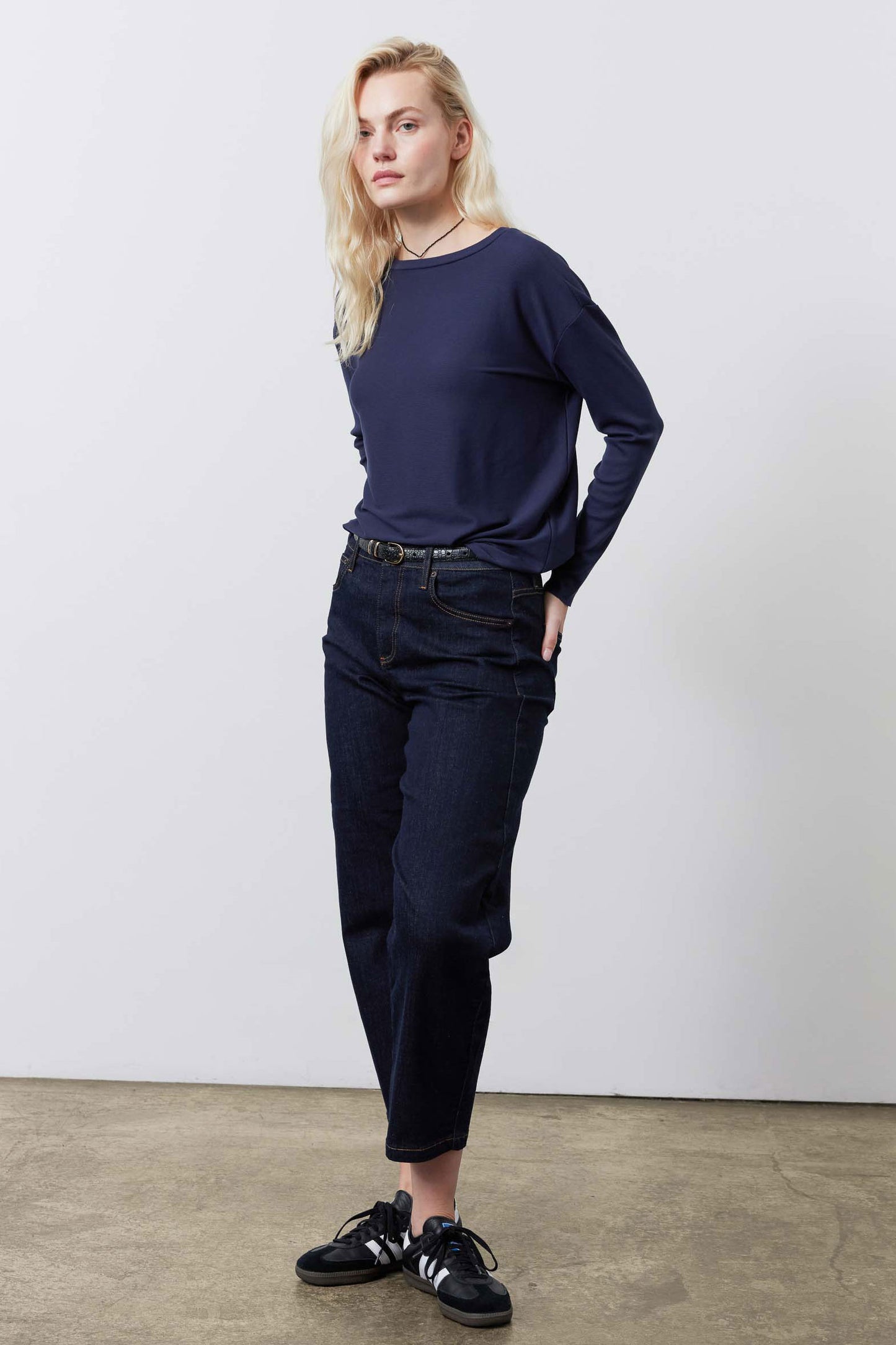 Essential Top With Buttons In The Back