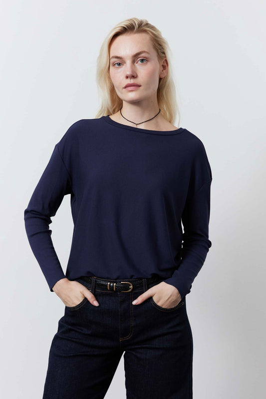 Essential Top With Buttons In The Back