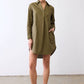 Everyday Poplin Shirt Dress