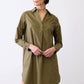 Everyday Poplin Shirt Dress