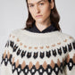 Wool Blend Pullover Fairisle Sweater