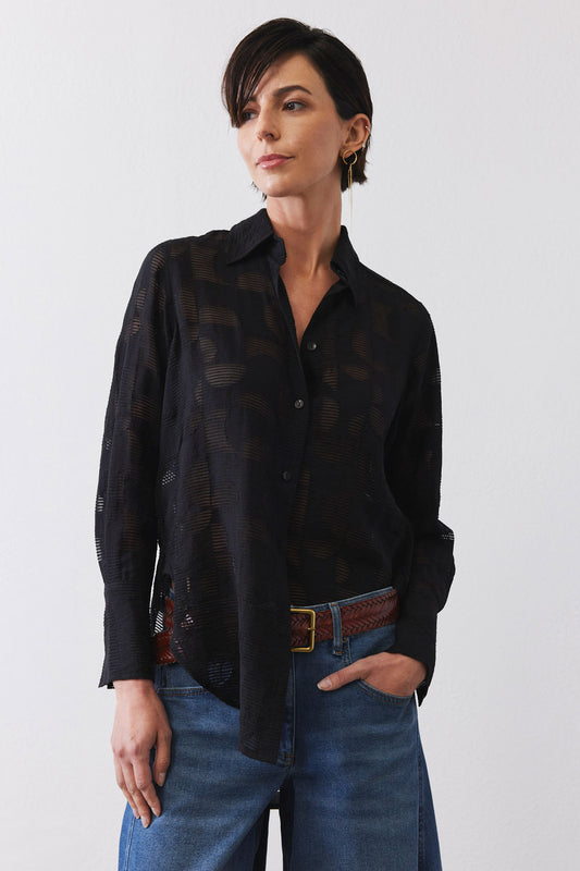 Fairway Geo Sheer Tunic