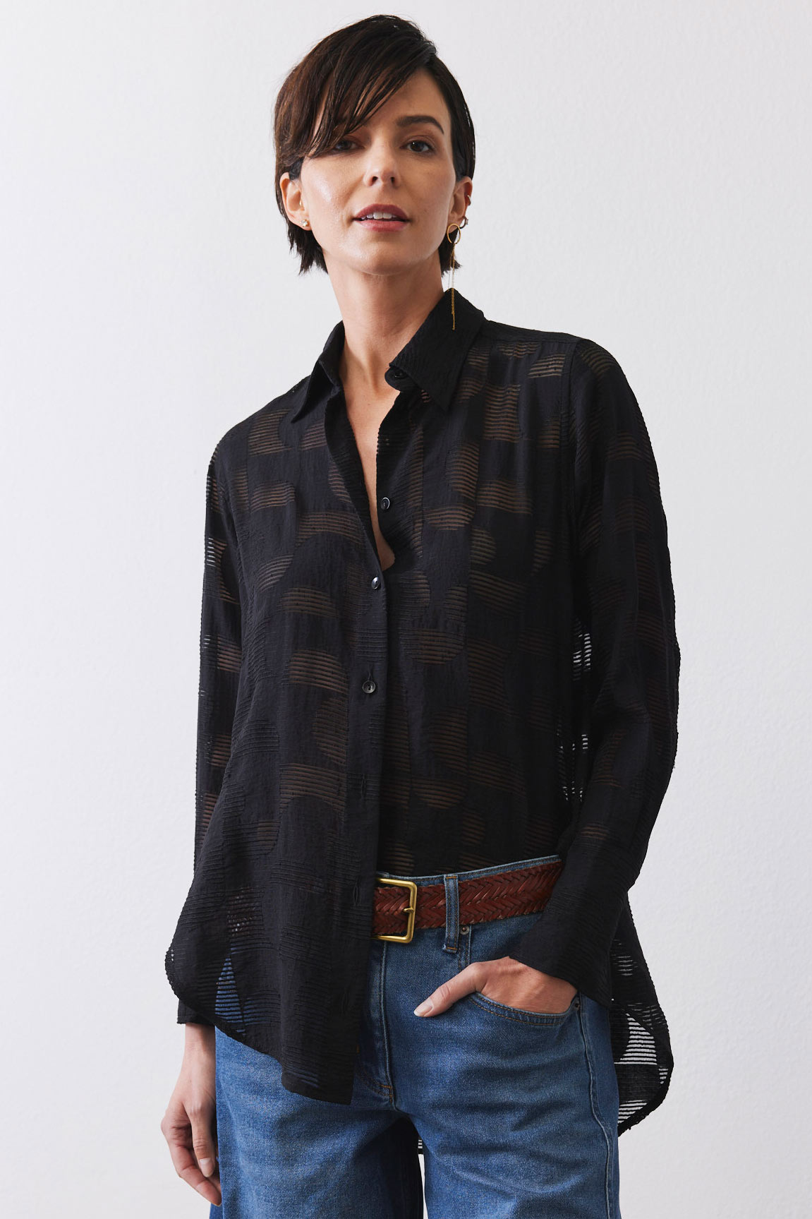 Fairway Geo Sheer Tunic