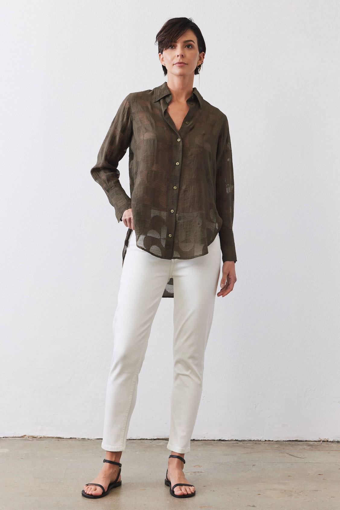 Fairway Geo Sheer Tunic