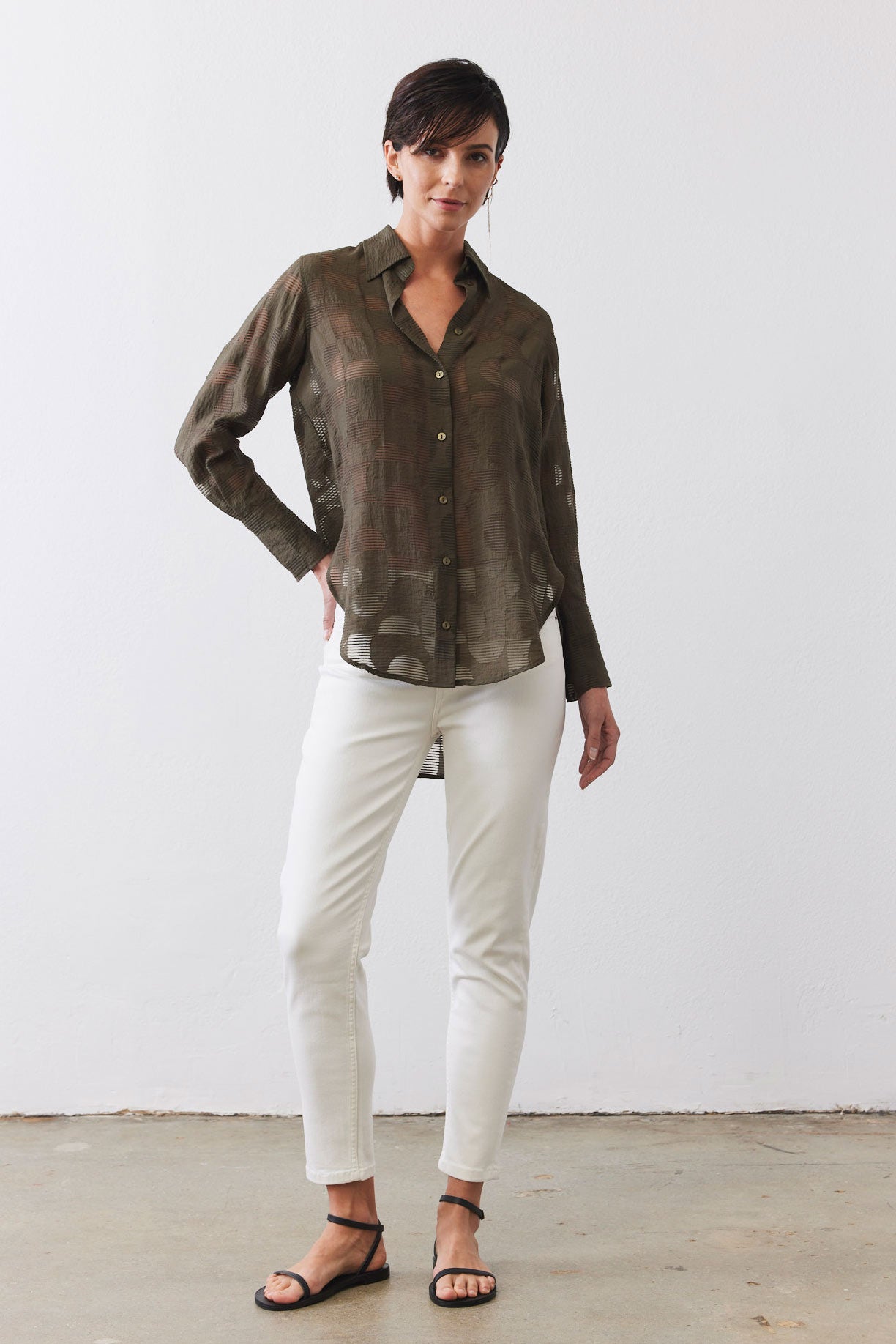 Fairway Geo Sheer Tunic