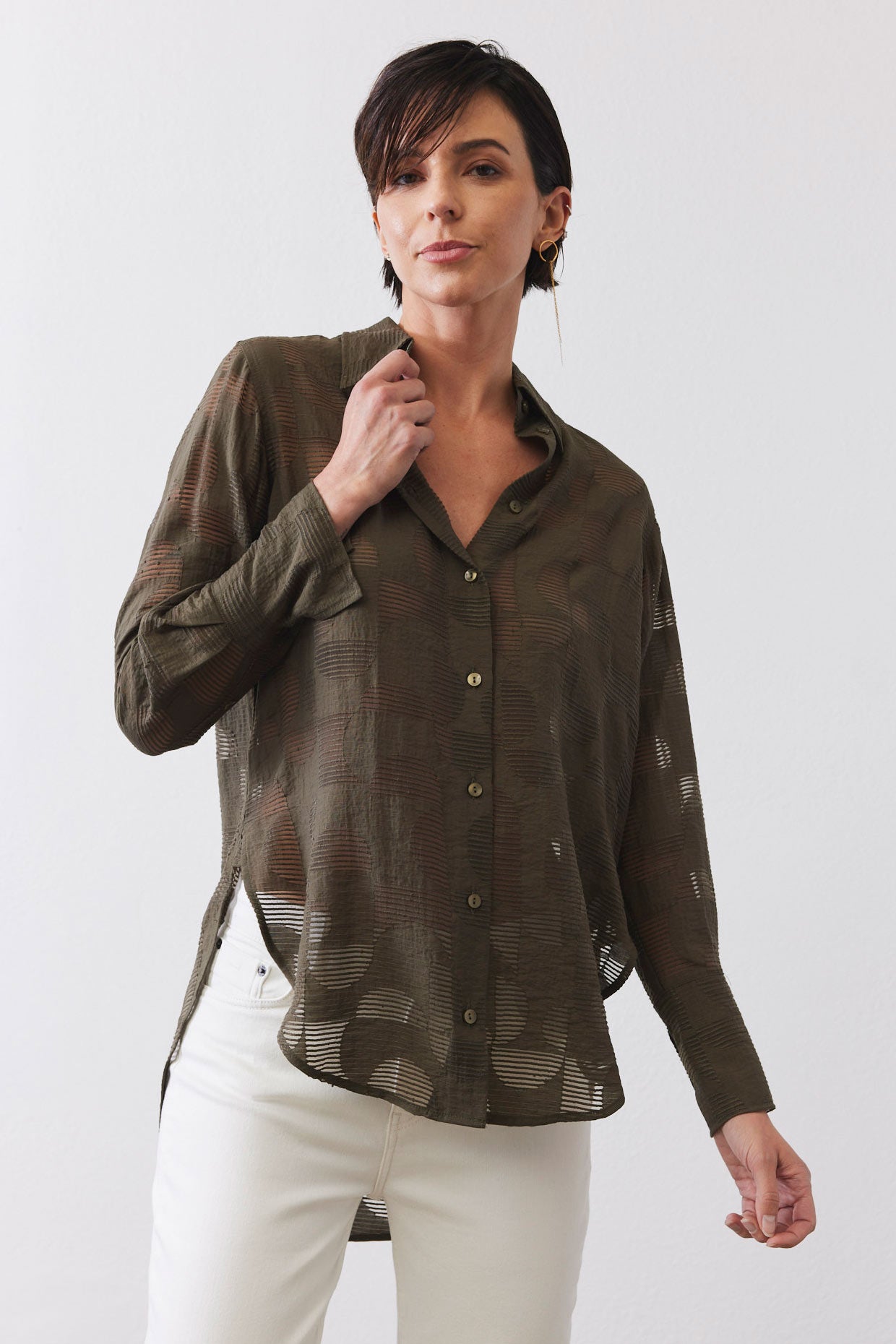 Fairway Geo Sheer Tunic