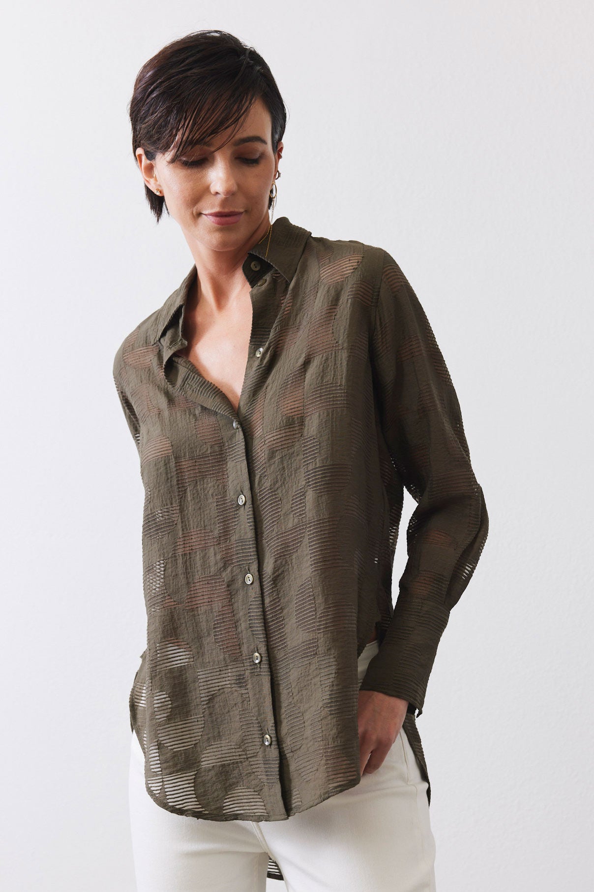 Fairway Geo Sheer Tunic