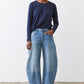 The Petite Fearless Wide Leg Jeans 2.0