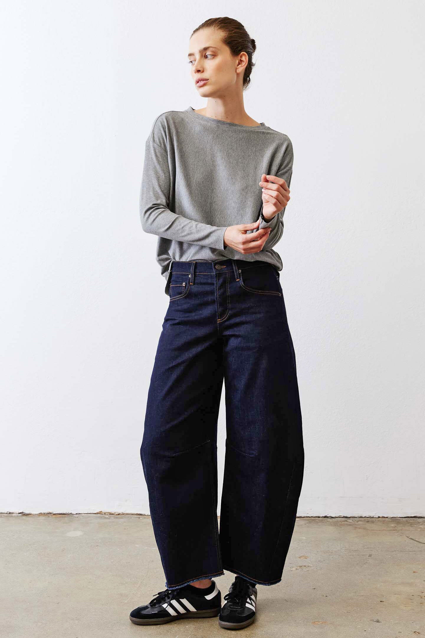The Petite Fearless Wide Leg Jeans 2.0