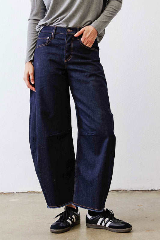 The Petite Fearless Wide Leg Jeans 2.0
