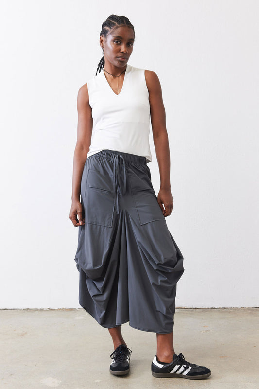 The Go-To Skirt in slate - Women’s clothing by Ruti