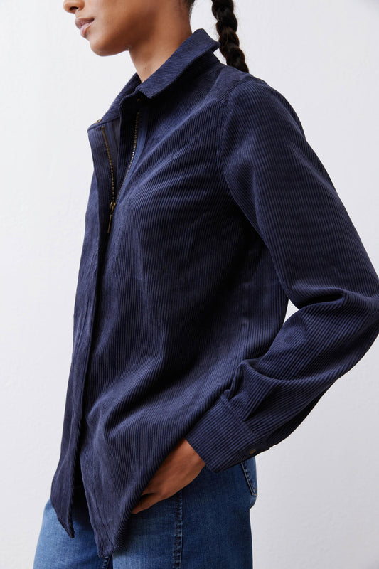 Corduroy Handkerchief Zip Top