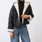 The Hooded Shearling Jacket