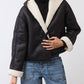 The Hooded Shearling Jacket