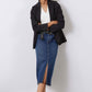The Iconic Denim Midi Skirt