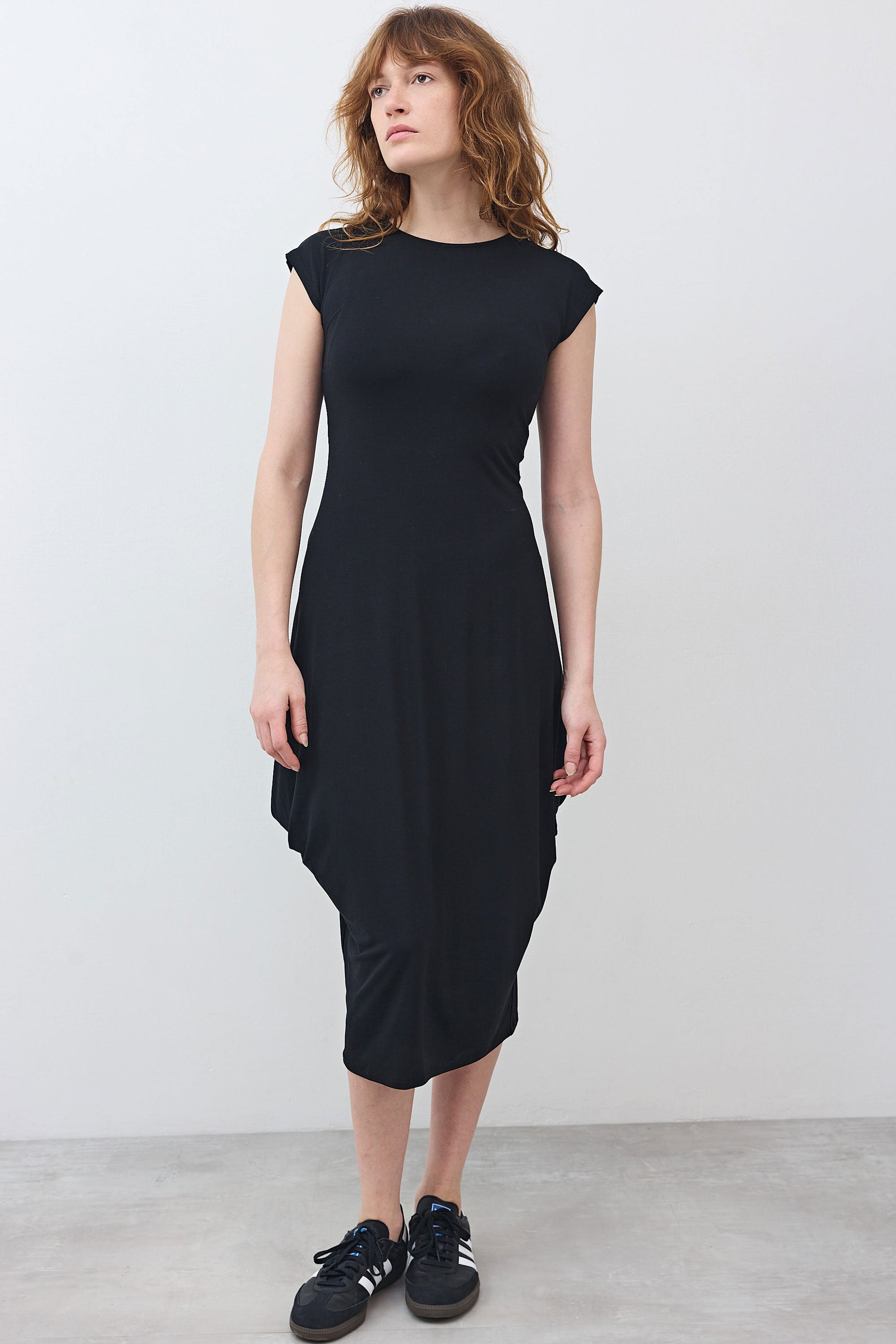green knee length dress with sleeves Green Long Sleeve Beaded Evening Gown main image 0