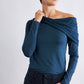 Iconic Off The Shoulder Long Sleeve Top