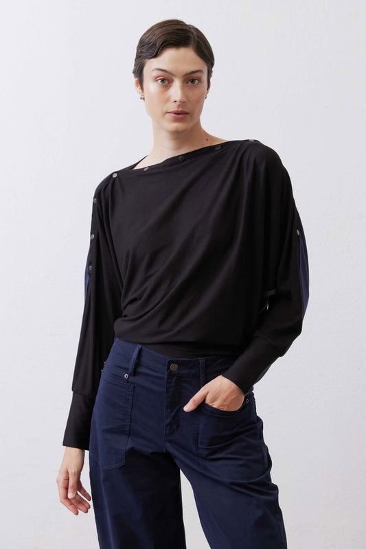 In A Snap Long Sleeve Top