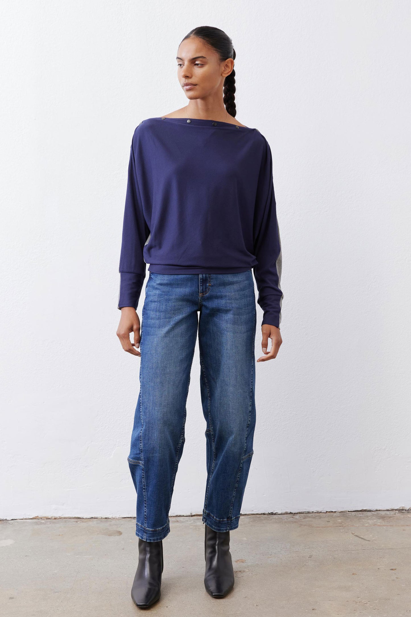 In A Snap Long Sleeve Top