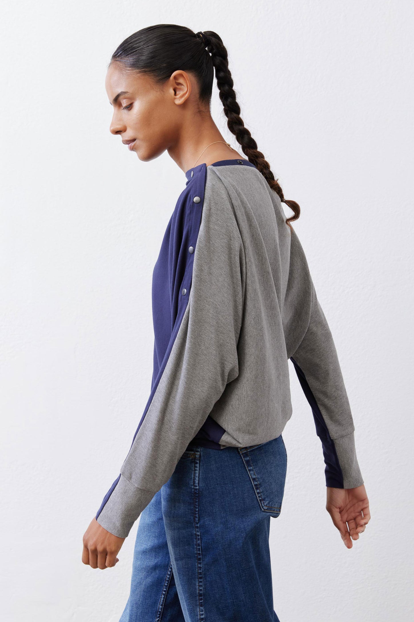 In A Snap Long Sleeve Top