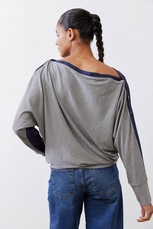 In A Snap Long Sleeve Top