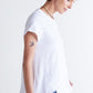 Inner Glow Asymmetric Short Sleeve Top