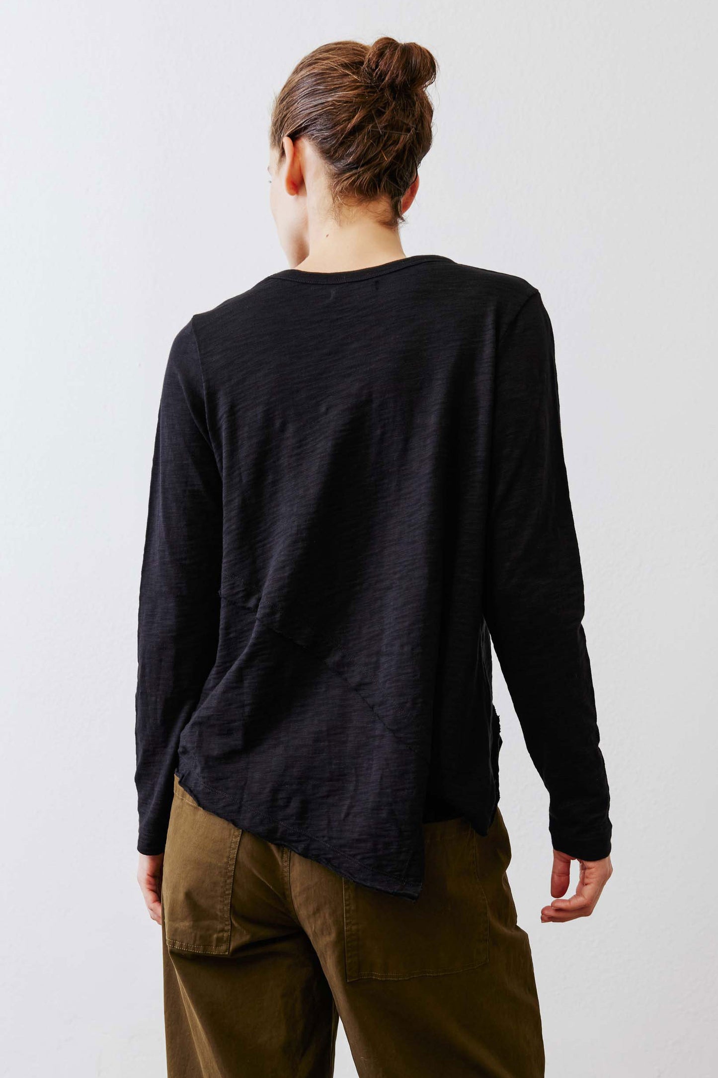 Inner Glow Asymmetric Long Sleeve Top