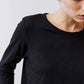 Inner Glow Asymmetric Long Sleeve Top