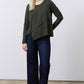 Inner Glow Asymmetric Long Sleeve Top