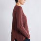 Inner Glow Asymmetric Long Sleeve Top