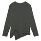 Inner Glow Asymmetric Long Sleeve Top