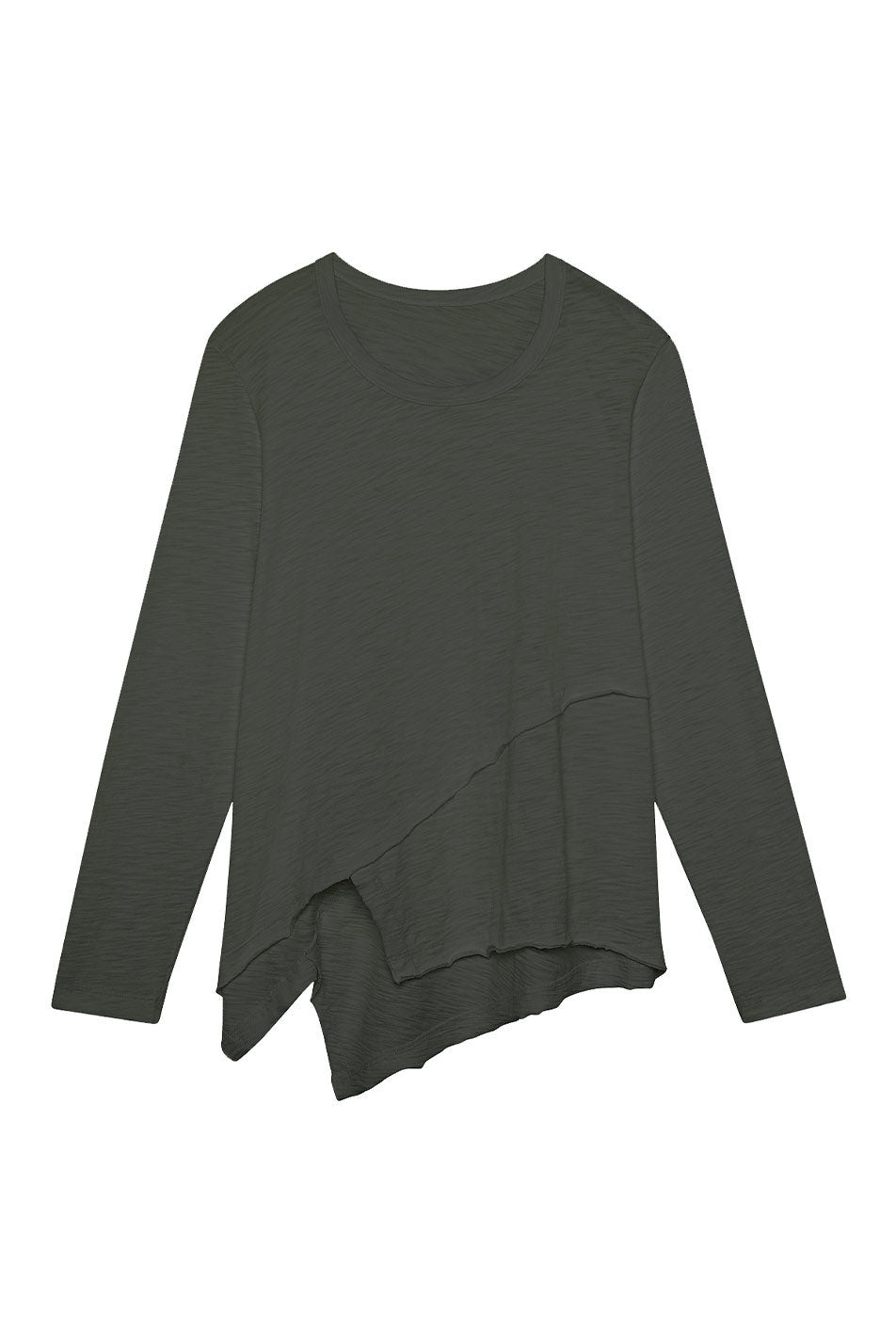 Inner Glow Asymmetric Long Sleeve Top