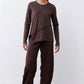 Inner Glow Asymmetric Long Sleeve Top