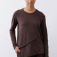 Inner Glow Asymmetric Long Sleeve Top