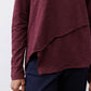 Inner Glow Asymmetric Long Sleeve Top