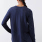 Inner Glow Asymmetric Long Sleeve Top