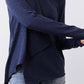 Inner Glow Asymmetric Long Sleeve Top