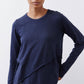 Inner Glow Asymmetric Long Sleeve Top