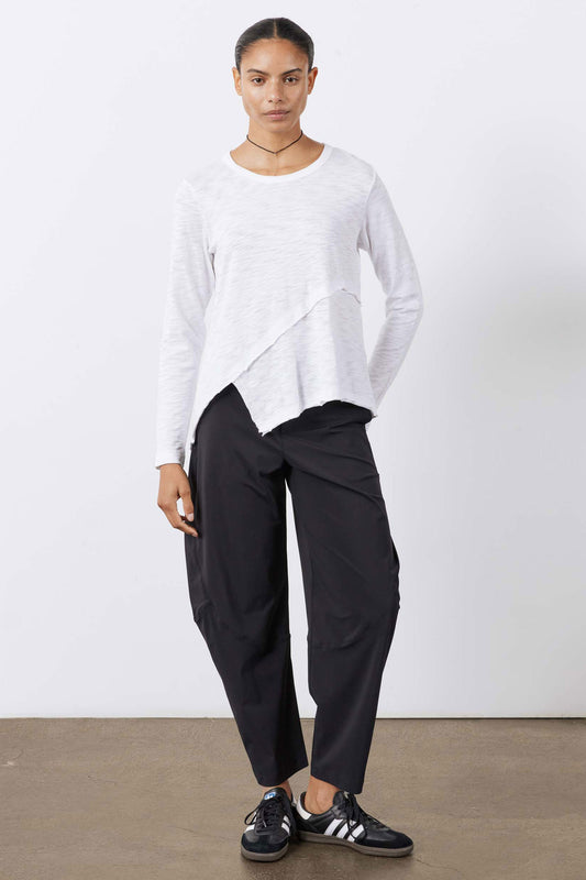 Inner Glow Asymmetric Long Sleeve Top