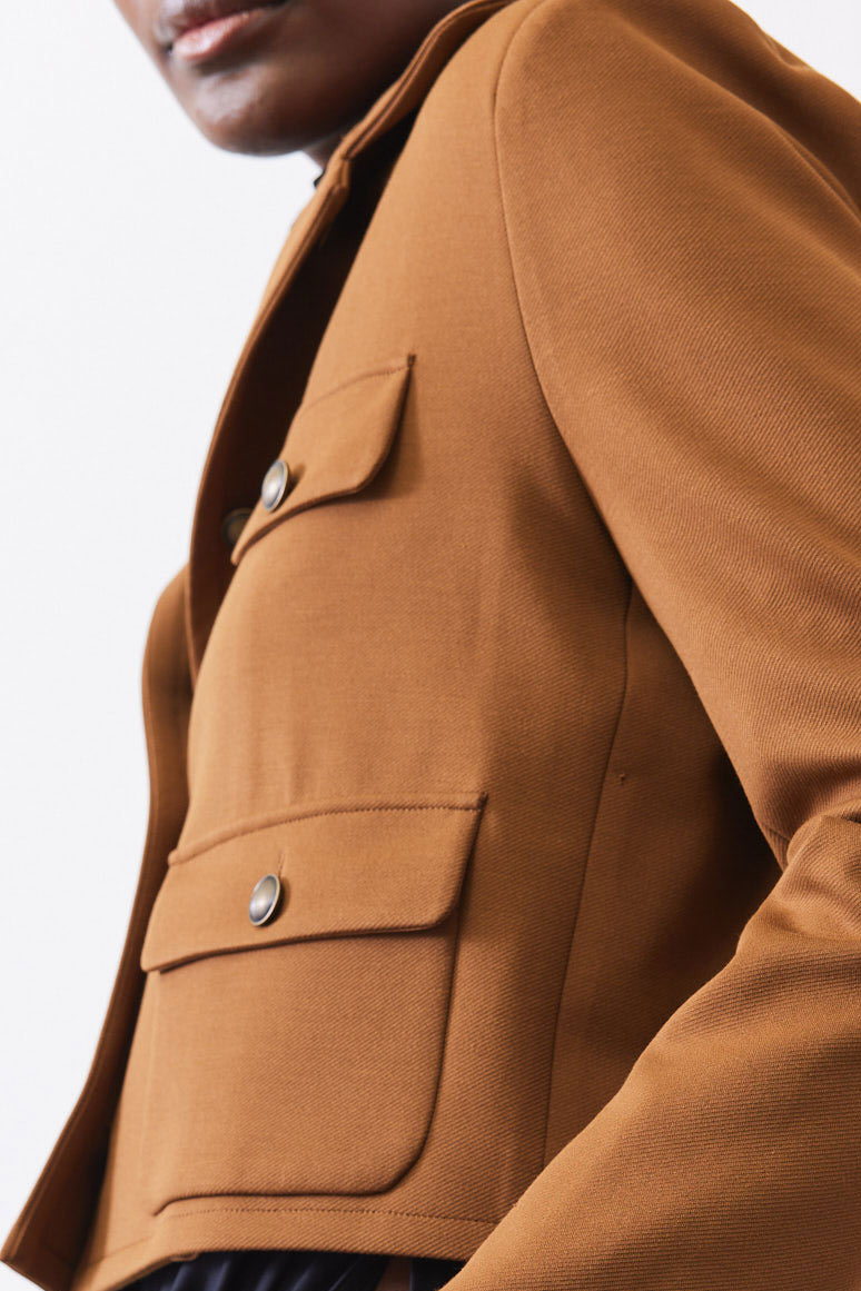 The Collared Stretch Suit Classic Jacket