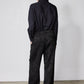 Wide Leg Pleat Jacquard Pants