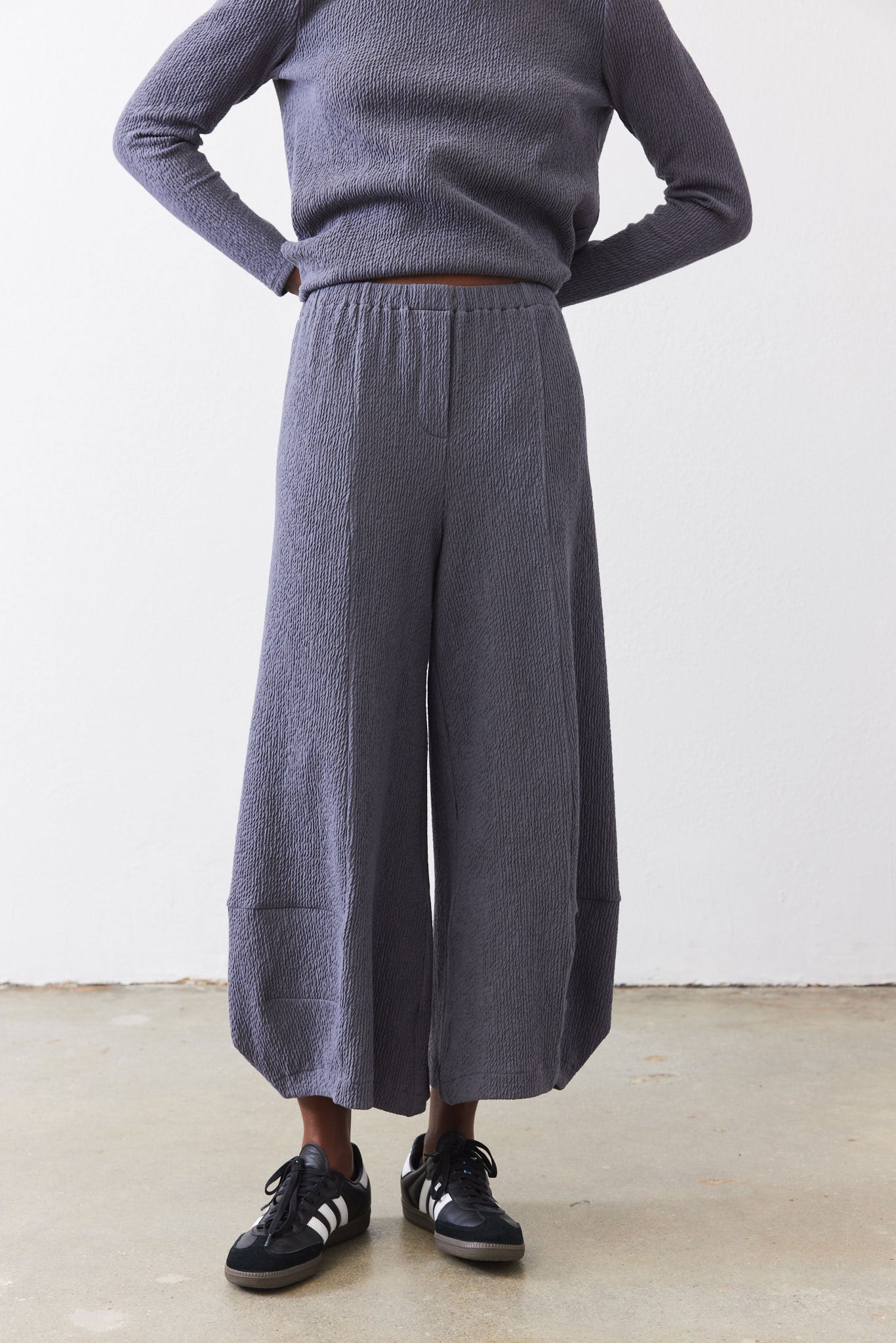 Not Your Average Wide Leg Jacquard Pants