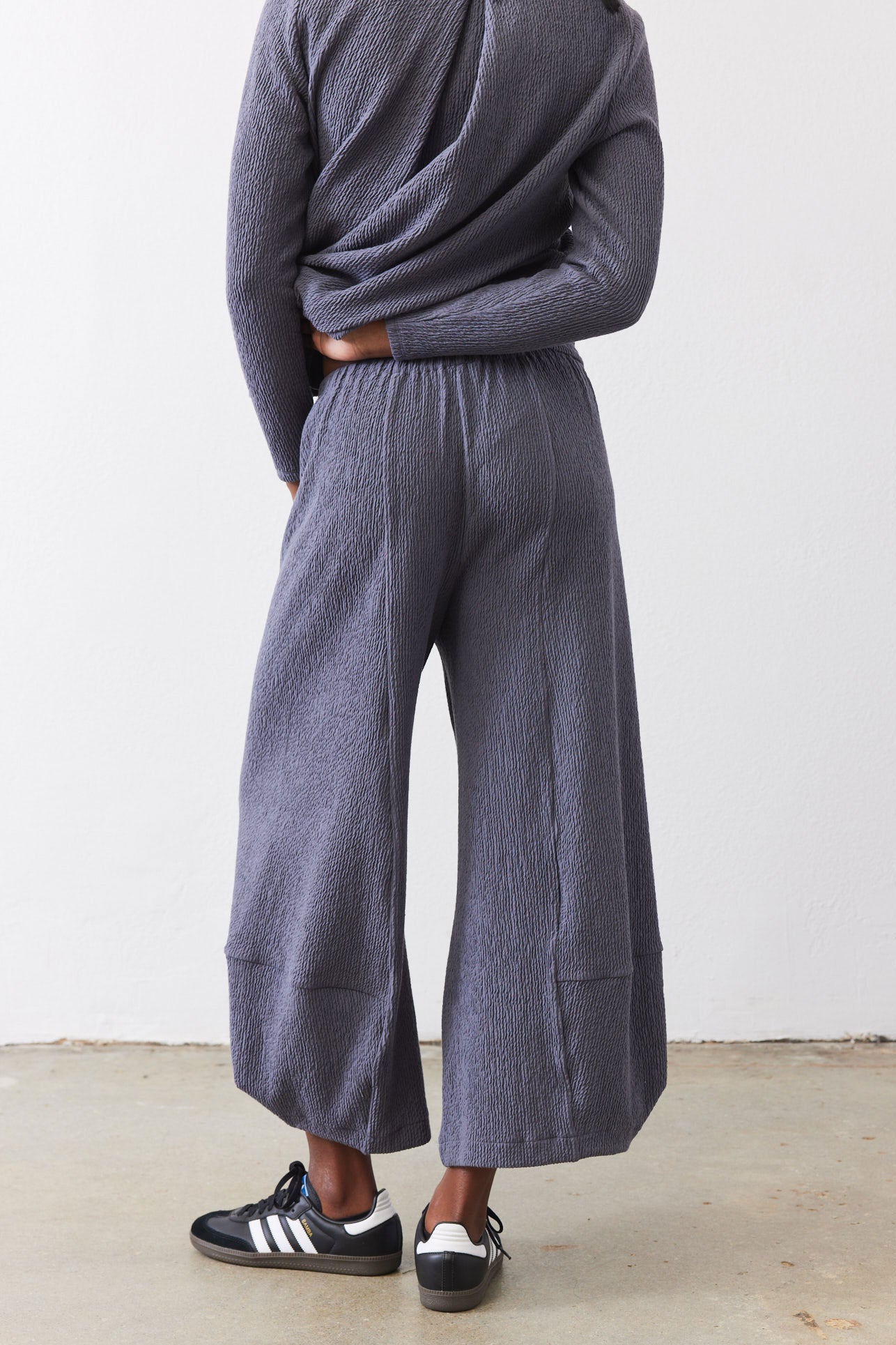 Not Your Average Wide Leg Jacquard Pants